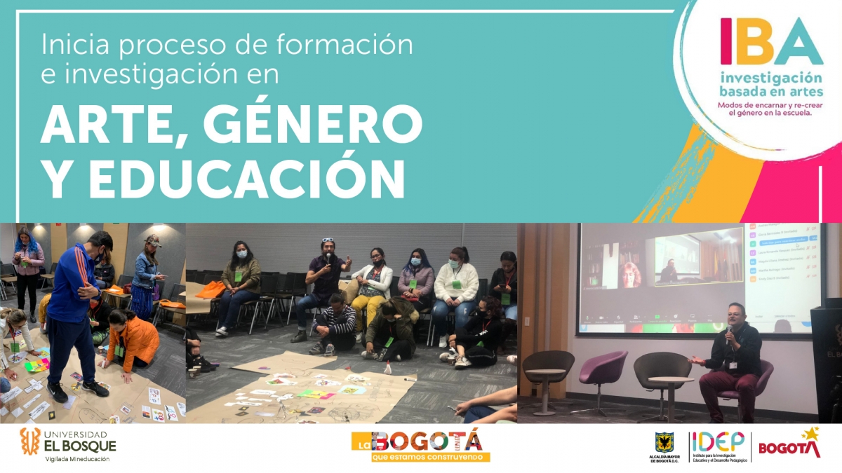 Formación e investigación en arte, género y educación, fotos de participantes 