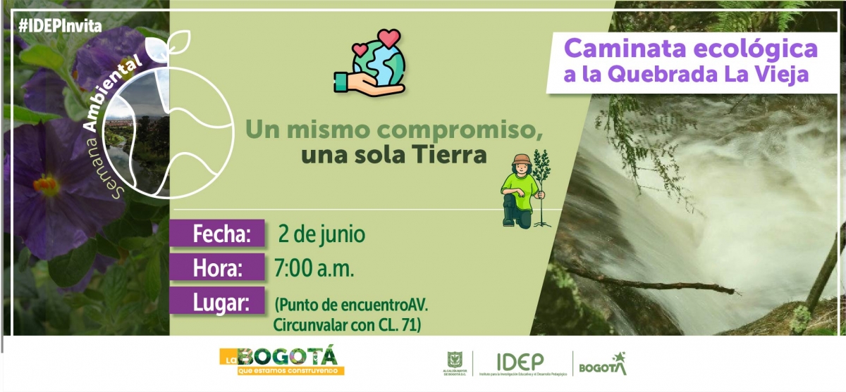 Caminata ecológica a la quebrada la vieja