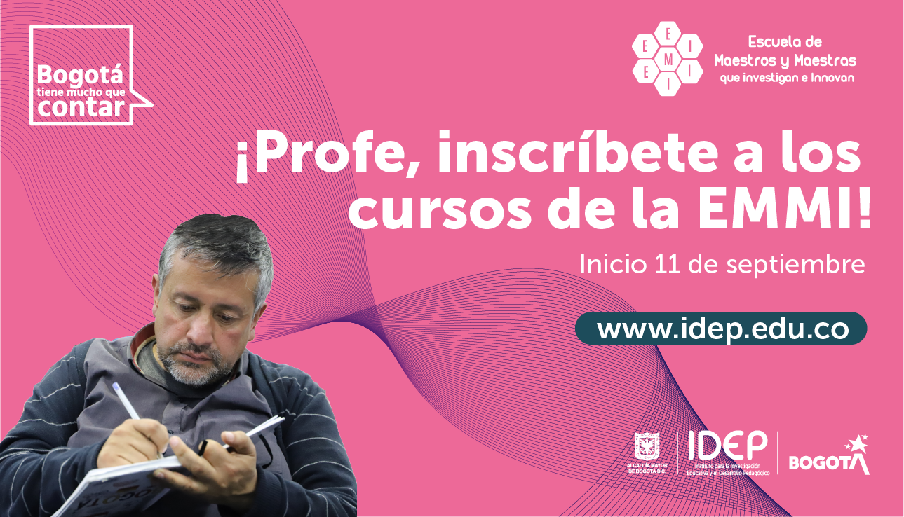 Texto Profe, inscríbete a los cursos de la EMMI, inicio septiembre 11